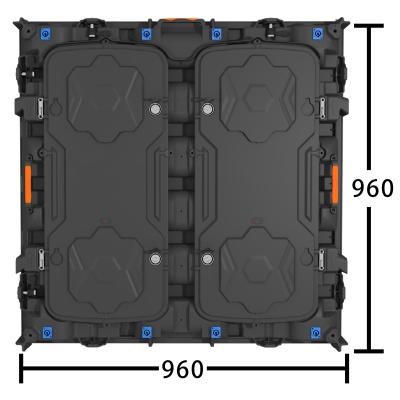 China CCC P5 Exhibición LED fija al aire libre 960*960 3840hz 2525 Perlas LED en venta