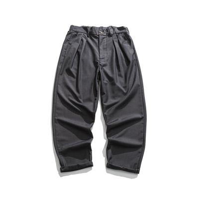 China Chinese Modern Design Anti-wrinkle Brand Pants 30%cotton 70% Polyester Material Men's Casual Pants for sale