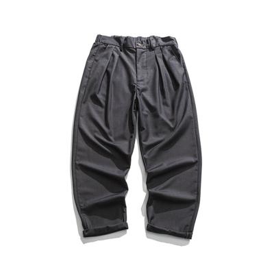 China Factory Price Anti-wrinkle Low Pocket Big Pocket Loose Casual Pants Street Wear Casual Pants For Men for sale