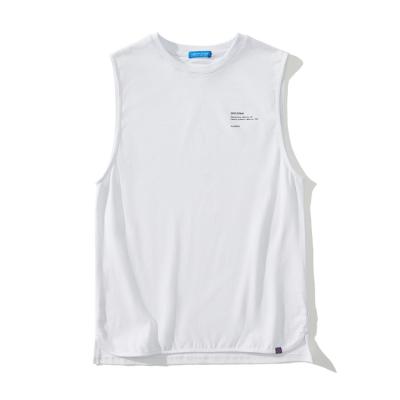 China Wholesale Price Anti-wrinkle Easy Clean Lightweight T-shirt Comfortable Men's Sleeveless Vests for sale