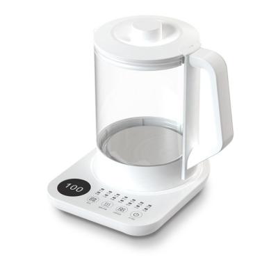 China 360 Degree Rotation Base Chinese Coffee 1.5L Tea Maker Kettle 220V Household Electric Glass Tea Maker for sale