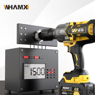 China WHAMX 1500nm Auto Repair High Torque Multifunctional Heavy Duty High Power Electric Ratchet Torque Wrench Brushless Impact Wrench for sale