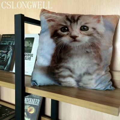 China Comfortable And Warm Digital Print Blanket Sofa Pillow Blanket 100% Polyester for sale