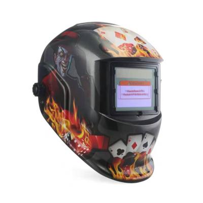 China Customization Welding Mask For Cat MIG Arc Welding Ventilation Auto Welding Helmet 110*90*9MM for sale