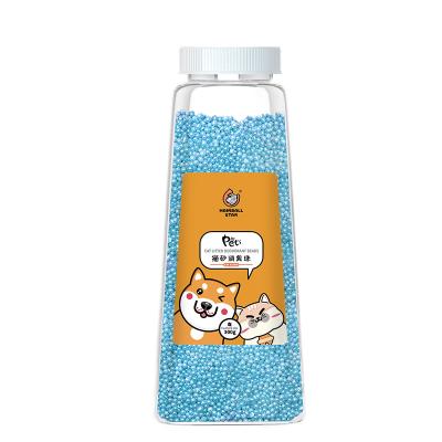 China Wholesale Cat Litter Stored Cat Care Products Cat Litter Deodorizer Pearl Odor Remover for sale