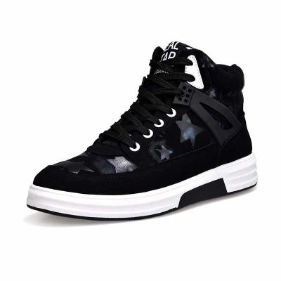 China Toptan Ayakkabi Breathable Deodorization Student High Top Shoes Fashion Camouflage Soft Sole Sports Sneakers For Men Casual for sale