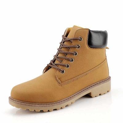 China Original Quality Retro Mens Round High Top Boots Casual Hiking Boots Women High Top Shoes Amazon Online Success 2021 for sale