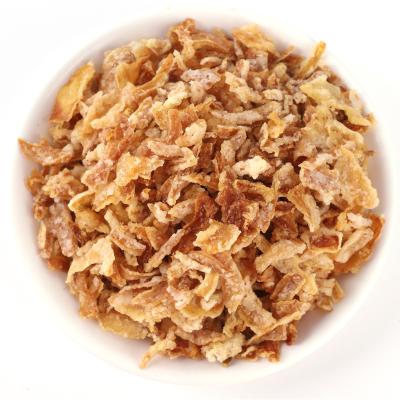 China Fried Onions Crispy Dried Fried Onion Flakes Crunchy Fried Onion Crisps Price for sale