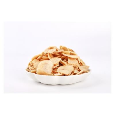 China China Food Authentic Taste Dry Pure Garlic Sliced ​​Dried Garlic Flakes Fried Oil Garlic Slice for sale