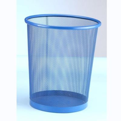 China Metal Viable Open Mesh Square Box Style Indoor Customized Storage Packing Recycling Paper Wastebasket For Office Home for sale