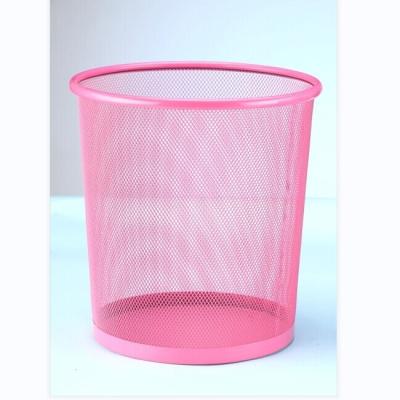 China Wholesale Metal Viable Open Mesh Square Box Style Indoor Customized Storage Packing Recycling Paper Waste Bin For Office Home for sale