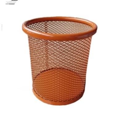 China Professional Eco-friendly Manufacturer Hot Selling Metal Mesh Pencil Desk Holder for sale