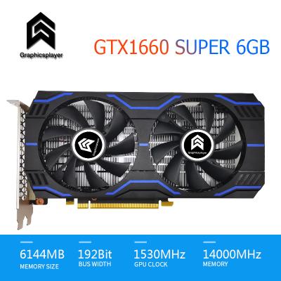 China GTX1660 6GB 192 Bit Workstation Graphics Card For Computer Games for sale