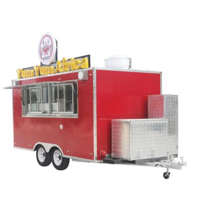 China Commercial catering fully equipped street food kiosk for chicken grills for sale in UK for sale