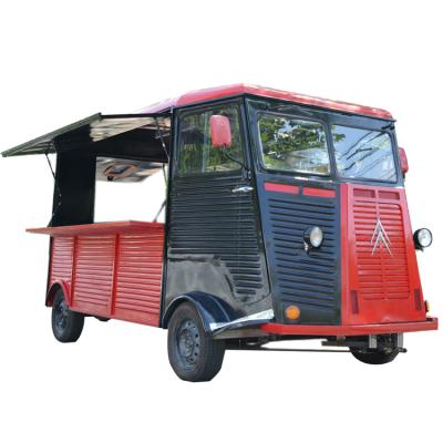 China Hot selling vegetable processing factory street electric smart truck with full kitchen vending/mobile food trucks wit kitchen on 4 wheels for sale