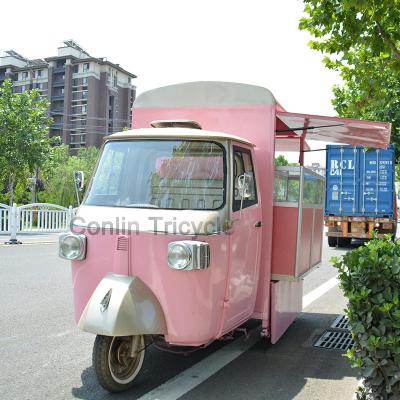 China Electric winery street food motorcycle tuktuk food truck for sale for sale