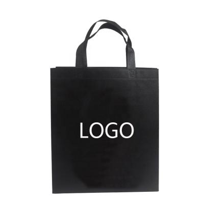 China Wholesale Cheap Promotional Handled Eco Tote Non Woven Bag Foldable Reusable Shopping Bag With Handle for sale