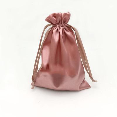 China PUNCH Satin Pocket Mulberry Silk Jewelry Eye Mask Storage 100% Cotton Drawstring Bag for sale