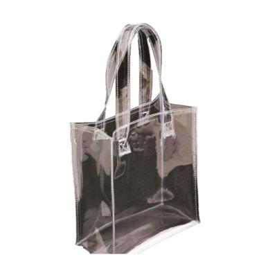 China Clear PVC Tote Bags NATIONAL Hologram Laser Shoulder Bag for sale