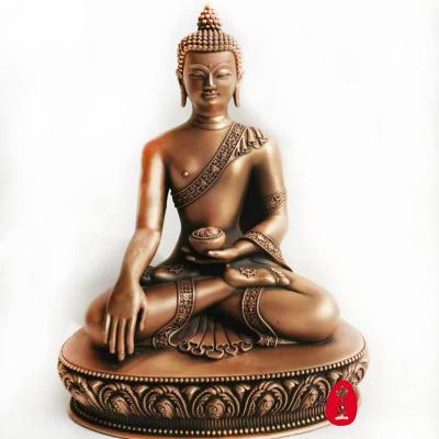 China China Classical Crafts Manufacturers Undertake Customization Life Size Brass Bronze Buddha Sculpture for sale