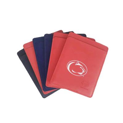 China Portable Wholesale Custom Logo Fashion PU Leather Passport Holder Flight Ticket Holder for sale