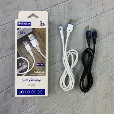 China Super Fast Charging IOS QC 3.0 Mobile Phone Date USB Type C Charging Cable For iphone For sumsung for sale