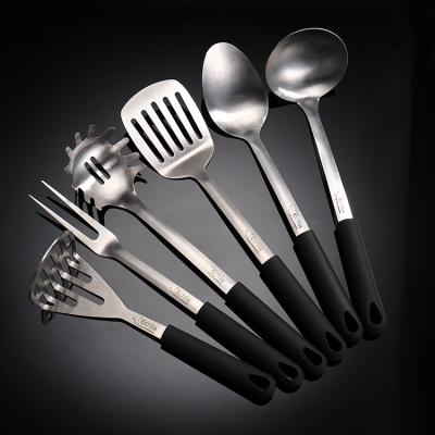 China Sustainable Kitchen Cooking Ware Set Kitchen Gadgets Tools Kitchenware Spatula Stainless Steel Cookware Set for sale