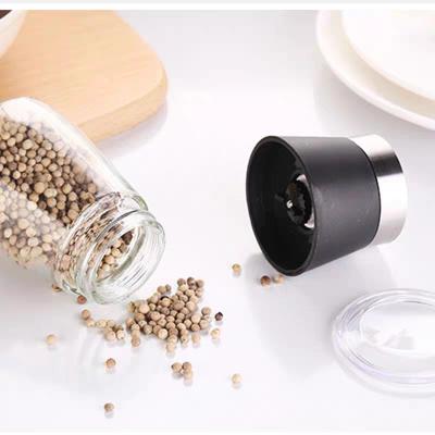 China Amazon Viable Sale Spice Grinder Ceramic Core Spice Bottle Grinder Pepper Mill Salt Ceramic Grinder for sale