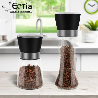 China Viable High Quality Manual Spice Grinders Pepper Mill Pepper Grinder Salt And Pepper Grinder for sale