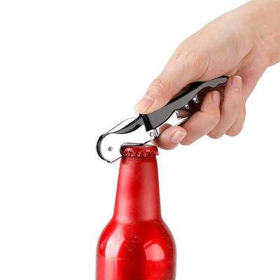 China Viable Factory Direct Customized Aluminum Bottle Opener Rose Wine Corkscrew Keychain Bottle Opener Rose Stainless Steel Wine Corkscrew for sale