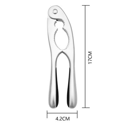 China Viable Wholesale Tools Kitchen Nut Opener Kitchen Nut Opener Macadamia Dried Fruit Nut Cracker Nuts Zinc Alloy Instrument Nuts for sale