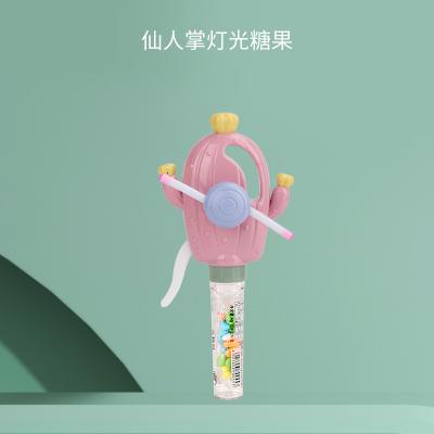 China Fan toy as pink candy free cactus picture of lighting up candy free cactus hand fan for sale