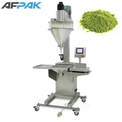 China Food Shanghai AFPAK Semi-automatic Flour Powder Filling Machine for sale