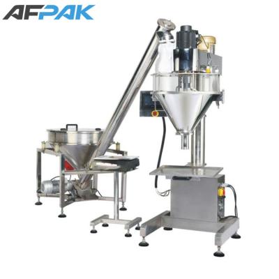 China Semi Automatic Food Shanghai AFPAK Graphite Powder Filling Machine for sale