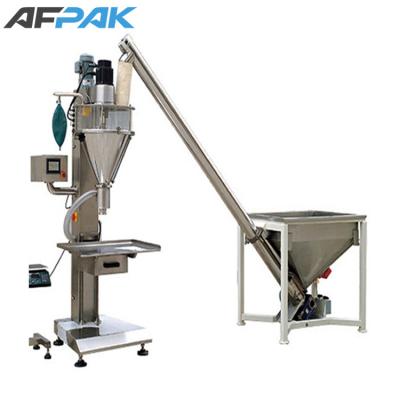 China Semi Automatic Black Food Shanghai AFPAK Maca Powder Filling Machine for sale