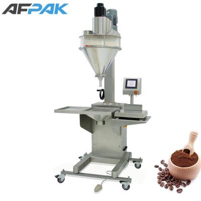 China Food Shanghai AFPAK Semi-automatic Coconut Water Powder Filling Machine for sale