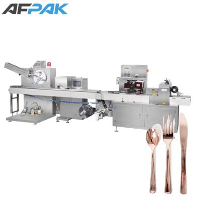 China Food Shanghai AFPAK Bamboo Spoon Packing Machine for sale