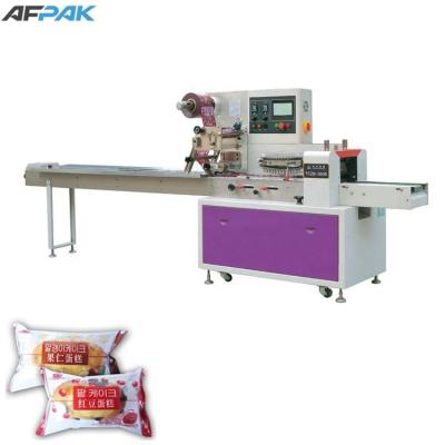 China Good Price Horizontal Pillow Type Food Packaging Machine For Bread for sale