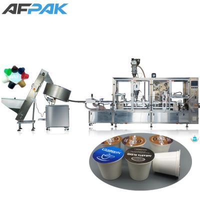 China Food Shanghai AFPAK Automatic Nespresso Coffee Capsule Powder Packing Machinery for sale