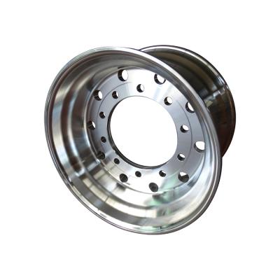 China Magnesium Manufacturer Well Made Forged Aluminum Alloy Wheels Rim 11.75x22.5 Aluminum Wheel Rims en venta