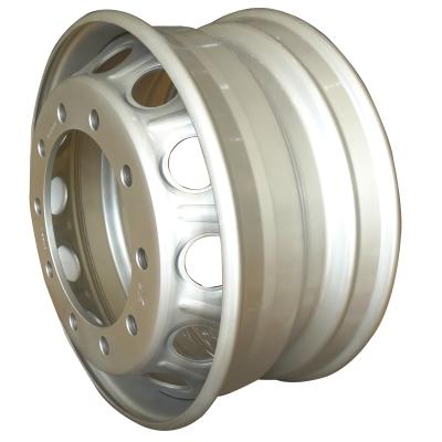 China Heavy Truck Reasonable Price Wheel Rim , Tubeless Trailer Wheels With 22.5 Inch For Heavy Duty Truck en venta