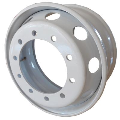 Κίνα Heavy Duty Truck Low Cost And Good Quality Tubeless Trailer Wheels , Flow Forming Wheels Used For Truck 22.5 Inch προς πώληση