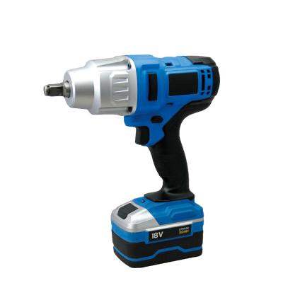 China 18V 40 N.m 2000mAh Electric Keyless Impact Wrench Power Cordless Wrench 4Ah for sale