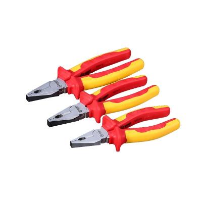 China Cutting Hot Selling VDE 8 Inch Insulated Combination Pliers for sale