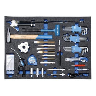 China Professional Auto Car Repair Tools 60PCS Repair Tool Kit Multifunctional Repair Hand Tool Kit Car Tools for Cabinet Rolling Use for sale