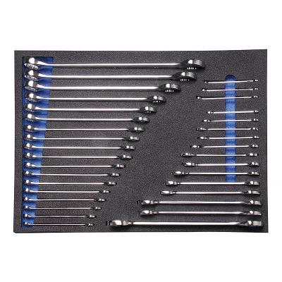 China DIY Tool Repair Set Newest 34 Piece Combo Wrench Set In EVA Tray for sale