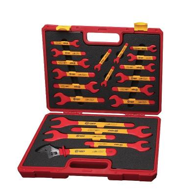 China VDE Insulated High Voltage Electrical 20 Pieces Tool Kit Tool Kit Wrench Electric Tool Kit Wrench Set For Electrician for sale