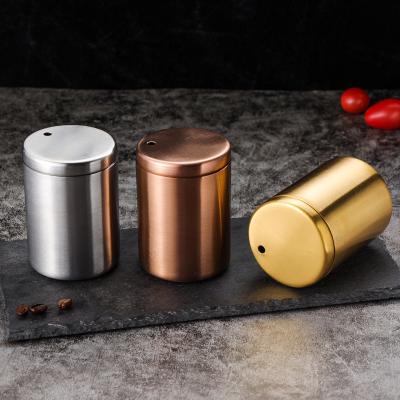 China Custom Toothpick Stainless Steel Toothpick Container Thickening Anti-fall Household Creative Portable Restaurant Viable Storage Toothpick BO for sale