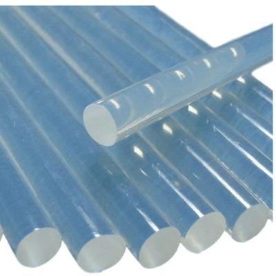 China Modern High Temperature Resistant White Transparent Adhesive Manual High Viscosity Hot Melt Rod 7MM11M Hot Melt Tape for sale