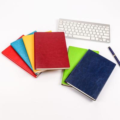 China Other A5 notebook screen copy student diary book artificial leather simple creative notepad can be printed logo for sale